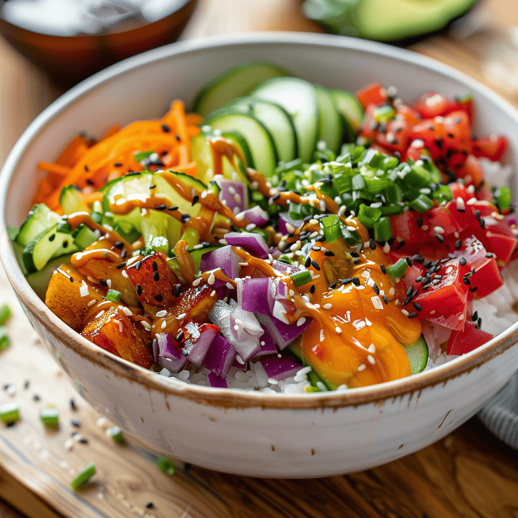 Sauce poke bowl maison : 3 recettes saines et sans gluten