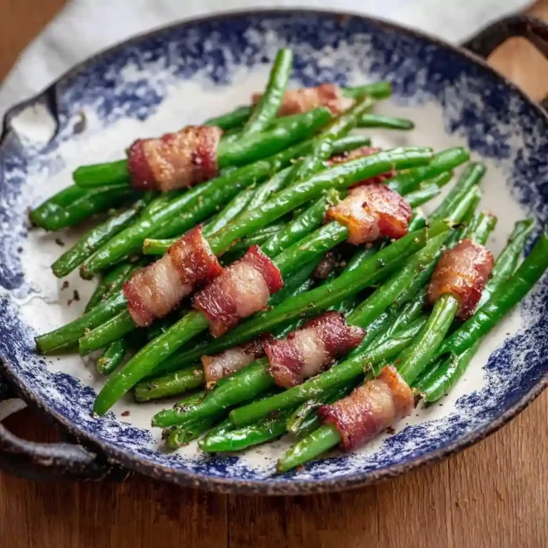 Fagots d’haricots verts au lard : recette croustillante, simple et bluffante !