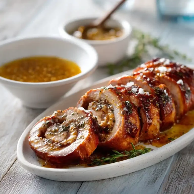 Rouelle De Porc Au Four Moutarde